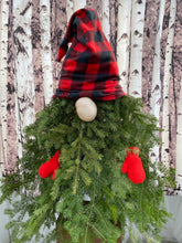 Load image into Gallery viewer, Buffalo Plaid Hat Gnome
